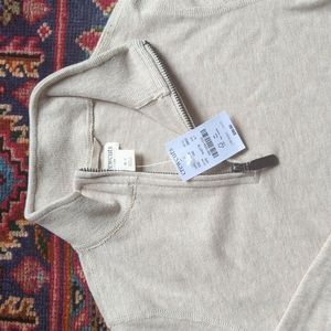 Crewcuts pullover with zipper